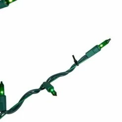Northlight 6' Prelit Artificial Christmas Tree White Lighted Cascade Twig Outdoor Decoration - Green Lights -Outdoor Lighting Official Shop unnamed file 1020