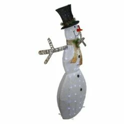 Northlight 72" White and Black LED Lighted Snowman with Top Hat Christmas Outdoor Decoration 8 Northlight 72" White and Black LED Lighted Snowman with Top Hat Christmas Outdoor Decoration -Outdoor Lighting Official Shop unnamed file 1025