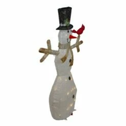 Northlight 49" White and Black LED Lighted Snowman with Top Hat Christmas Outdoor Decoration 8 Northlight 49" White and Black LED Lighted Snowman with Top Hat Christmas Outdoor Decoration -Outdoor Lighting Official Shop unnamed file 1041