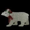 Northlight 19.25" White Lighted 2D Glittered Polar Bear Outdoor Christmas Decor -Outdoor Lighting Official Shop unnamed file 1087