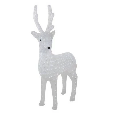 Northlight 41" Lighted Commercial Grade Acrylic Reindeer Christmas Display Decoration 3 Northlight 41" Lighted Commercial Grade Acrylic Reindeer Christmas Display Decoration