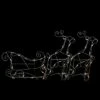 Northlight 3-Piece Lighted Reindeer and Sleigh Outdoor Christmas Decoration Set -Outdoor Lighting Official Shop unnamed file 1127