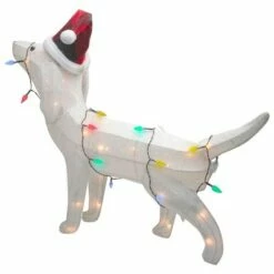 Northlight 32" LED Lighted Dachshund Dog in Santa Hat Outdoor Christmas Decoration 7 Northlight 32" LED Lighted Dachshund Dog in Santa Hat Outdoor Christmas Decoration -Outdoor Lighting Official Shop unnamed file 1130