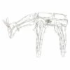 Northlight 42-Inch Lighted White Feeding Reindeer Animated Outdoor Christmas Decoration -Outdoor Lighting Official Shop unnamed file 1176