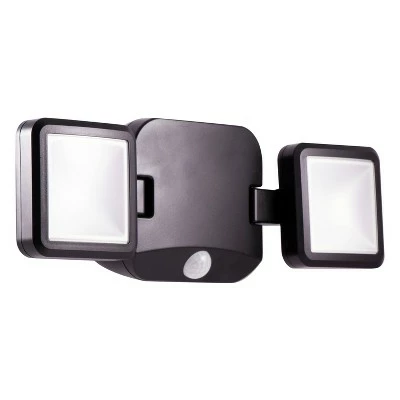 Energizer 600 Lumens Outdoor LED Motion Sensing Dual Head Security Outdoor Wall Light Black 10 Energizer 600 Lumens Outdoor LED Motion Sensing Dual Head Security Outdoor Wall Light Black - Image 8