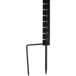 Northlight 32" Black and Gold Reindeer Snow Measurer and Thermometer Garden Stake -Outdoor Lighting Official Shop unnamed file 1202