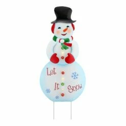 Mr. Christmas Illuminated Outdoor Metal Sign Christmas Decoration- Santa -Outdoor Lighting Official Shop unnamed file 1214