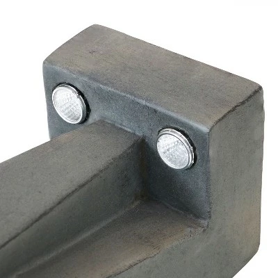 Sunnydaze Decor Sunnydaze Outdoor Glass Fiber Reinforced Concrete Tiki Head LED Solar Light Patio Statues - 14" - Gray - 2pk 5 Sunnydaze Decor Sunnydaze Outdoor Glass Fiber Reinforced Concrete Tiki Head LED Solar Light Patio Statues - 14" - Gray - 2pk - Image 3