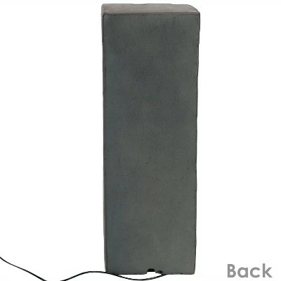 Sunnydaze Decor Sunnydaze Outdoor Glass Fiber Reinforced Concrete Tiki Head LED Solar Light Patio Statues - 14" - Gray - 2pk 7 Sunnydaze Decor Sunnydaze Outdoor Glass Fiber Reinforced Concrete Tiki Head LED Solar Light Patio Statues - 14" - Gray - 2pk - Image 5