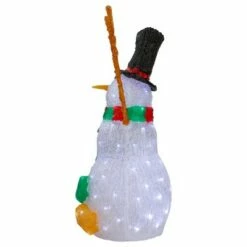 Northlight 23" Lighted Commercial Grade Acrylic Snowman Christmas Display Decoration -Outdoor Lighting Official Shop unnamed file 1235