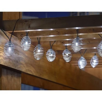 LED Solar String Lights Silver - Smart Solar 3 LED Solar String Lights Silver - Smart Solar - Image 3