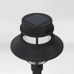 6pk Dual Hood Pathway Lights Black - Threshold™
