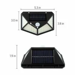 Dartwood Outdoor Solar Lights with Motion Sensor - 100 LED 450 Lumens Bright Weatherproof Wall Spotlight for Gardens Porches Walkways Patio (4-8 Pack) 11 Dartwood Outdoor Solar Lights with Motion Sensor - 100 LED 450 Lumens Bright Weatherproof Wall Spotlight for Gardens Porches Walkways Patio (4-8 Pack) -Outdoor Lighting Official Shop unnamed file 129