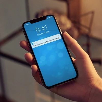 Smart Lighting Spotlight Battery - Ring White 4 Smart Lighting Spotlight Battery - Ring White - Image 2