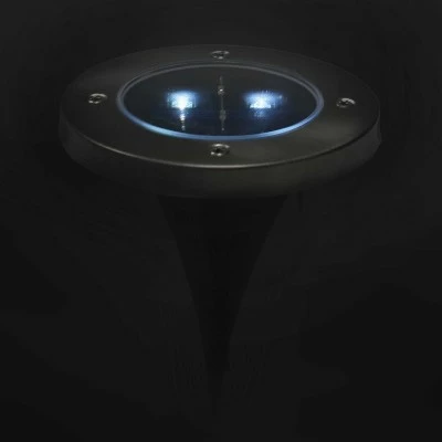 Sunnydaze Decor Sunnydaze Outdoor Landscape Driveway Solar Powered Garden Pathway Ground Stake Bright White LED Lights - 24pk 7 Sunnydaze Decor Sunnydaze Outdoor Landscape Driveway Solar Powered Garden Pathway Ground Stake Bright White LED Lights - 24pk - Image 5