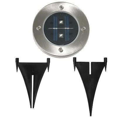 Sunnydaze Decor Sunnydaze Outdoor Landscape Driveway Solar Powered Garden Pathway Ground Stake Bright White LED Lights - 24pk 9 Sunnydaze Decor Sunnydaze Outdoor Landscape Driveway Solar Powered Garden Pathway Ground Stake Bright White LED Lights - 24pk - Image 7