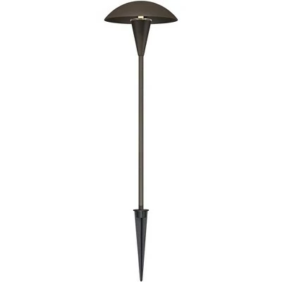 John Timberland 4 Pack Large Mushroom Bronze LED Landscape Path Light 4 John Timberland 4 Pack Large Mushroom Bronze LED Landscape Path Light - Image 2