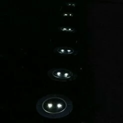 Sunnydaze Decor Sunnydaze Outdoor Solar Garden Disk Style Bright White Pathway Ground Stake Lights for Driveway or Yard - 6pk -Outdoor Lighting Official Shop unnamed file 1570