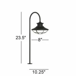 John Timberland Braden 23 1/2" High Textured Black Outdoor LED Path Light -Outdoor Lighting Official Shop unnamed file 1593