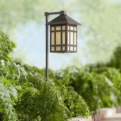 Kathy Ireland Jardin du Jour 26 1/2" High Bronze LED Landscape Path Light 3 Kathy Ireland Jardin du Jour 26 1/2" High Bronze LED Landscape Path Light