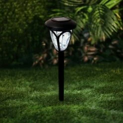 Alpine Corporation 8pk 17" Solar Pathway Lights Brown -Outdoor Lighting Official Shop unnamed file 1720