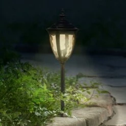 John Timberland Bellagio Collection 22 1/2"H Bronze Landscape LED Path Light -Outdoor Lighting Official Shop unnamed file 1740