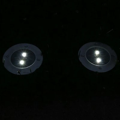 Sunnydaze Decor Sunnydaze Outdoor Solar Powered LED Garden Pathway Driveway Walkway Landscape Ground Stake Lights - Bright White - 12pc 3 Sunnydaze Decor Sunnydaze Outdoor Solar Powered LED Garden Pathway Driveway Walkway Landscape Ground Stake Lights - Bright White - 12pc