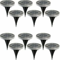 Sunnydaze Decor Sunnydaze Outdoor Solar Powered LED Garden Pathway Driveway Walkway Landscape Ground Stake Lights - Bright White - 12pc 15 Sunnydaze Decor Sunnydaze Outdoor Solar Powered LED Garden Pathway Driveway Walkway Landscape Ground Stake Lights - Bright White - 12pc -Outdoor Lighting Official Shop unnamed file 1769