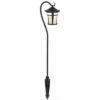 John Timberland Black LED Carriage and Spotlight Complete Landscape Kit