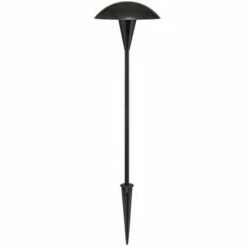 John Timberland Mushroom Black 10-Piece Outdoor LED Landscape Lighting Set