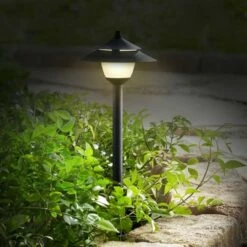 John Timberland Pagoda Textured Black 8-Piece LED Path and Flood Light Set -Outdoor Lighting Official Shop unnamed file 1869