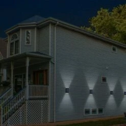 Techko Maid LED Solar Dual Direction Outdoor Wall Light - Techko Kobot -Outdoor Lighting Official Shop unnamed file 191