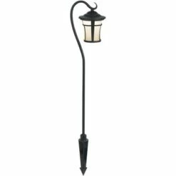 John Timberland Carriage Textured Black 10-Piece LED Path w/ Flood Light Set