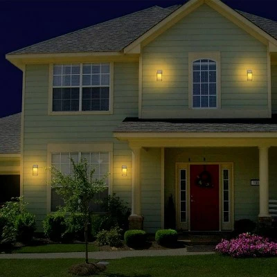 Techko Maid LED Solar Outdoor Wall Panel Lantern with Clear Panel - Techko Kobot 7 Techko Maid LED Solar Outdoor Wall Panel Lantern with Clear Panel - Techko Kobot - Image 5