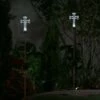 Alpine Corporation 2pk 34" Solar Cross Pathway Lights