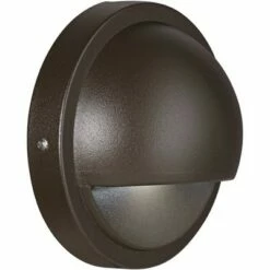 Kichler 4" High Half Moon Bronze 3000K LED Deck Light -Outdoor Lighting Official Shop unnamed file 2116