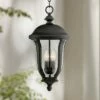 John Timberland Traditional Outdoor Ceiling Light Hanging Black 20" Clear Glass for Exterior House Porch Patio Deck -Outdoor Lighting Official Shop unnamed file 2175