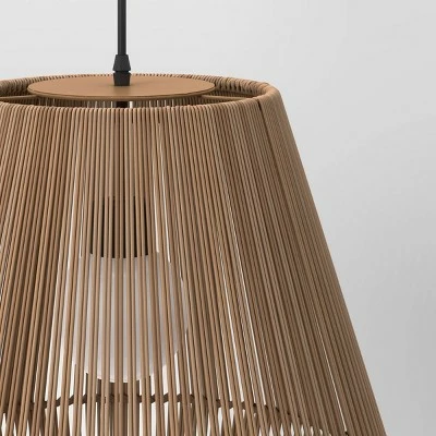 Pendant Solar Outdoor Ceiling Light - Naturals - Project 62™ 4 Pendant Solar Outdoor Ceiling Light - Naturals - Project 62™ - Image 2