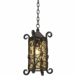 John Timberland Traditional Outdoor Light Hanging Dark Walnut Iron Scroll 15" Champagne Water Glass Damp Rated for Exterior Porch 14 John Timberland Traditional Outdoor Light Hanging Dark Walnut Iron Scroll 15" Champagne Water Glass Damp Rated for Exterior Porch -Outdoor Lighting Official Shop unnamed file 2199