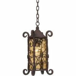 John Timberland Traditional Outdoor Light Hanging Dark Walnut Iron Scroll 15" Champagne Water Glass Damp Rated for Exterior Porch 15 John Timberland Traditional Outdoor Light Hanging Dark Walnut Iron Scroll 15" Champagne Water Glass Damp Rated for Exterior Porch -Outdoor Lighting Official Shop unnamed file 2200