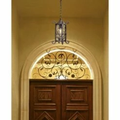 John Timberland Traditional Outdoor Light Hanging Dark Walnut Iron Scroll 15" Champagne Water Glass Damp Rated for Exterior Porch 17 John Timberland Traditional Outdoor Light Hanging Dark Walnut Iron Scroll 15" Champagne Water Glass Damp Rated for Exterior Porch -Outdoor Lighting Official Shop unnamed file 2202