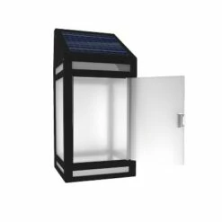 Techko Maid LED Solar Outdoor Wall Lantern with Frost Panel - Techko Kobot -Outdoor Lighting Official Shop unnamed file 223