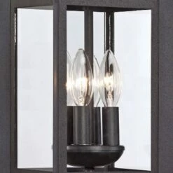 Franklin Iron Works Outdoor Ceiling Light Hanging Lantern Black Specked Gray 17 1/2" Clear Glass for Exterior House Porch Patio 7 Franklin Iron Works Outdoor Ceiling Light Hanging Lantern Black Specked Gray 17 1/2" Clear Glass for Exterior House Porch Patio -Outdoor Lighting Official Shop unnamed file 2247