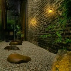 Techko Maid LED Solar Outdoor Wall Lantern with Frost Panel - Techko Kobot -Outdoor Lighting Official Shop unnamed file 225