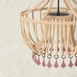 Opalhouse Designed With Jungalow Pendant LED Outdoor Ceiling Light - Light Brown - Opalhouse™ designed with Jungalow™ -Outdoor Lighting Official Shop unnamed file 2251