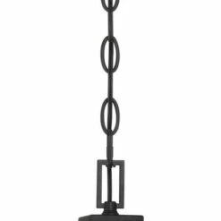 Possini Euro Design Modern Outdoor Ceiling Light Hanging Black Geometric Frame 12 1/2" Seedy Glass for Exterior House Porch Patio -Outdoor Lighting Official Shop unnamed file 2260