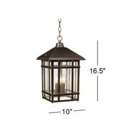 Kathy Ireland Sierra 16 1/2"H Bronze Outdoor Hanging Light 7 Kathy Ireland Sierra 16 1/2"H Bronze Outdoor Hanging Light -Outdoor Lighting Official Shop unnamed file 2269