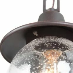 Globe Glass/Metal Outdoor Pendant Lamp Rusty - LNC -Outdoor Lighting Official Shop unnamed file 2296