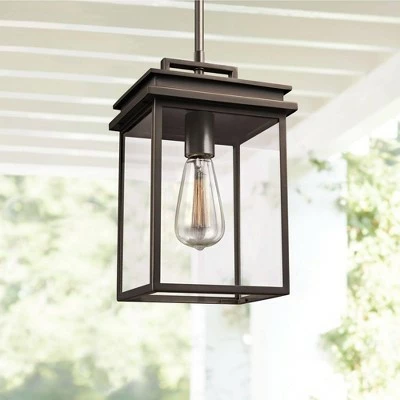 Feiss Chappman 13" High Antique Bronze Outdoor Hanging Light 3 Feiss Chappman 13" High Antique Bronze Outdoor Hanging Light