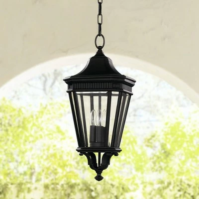 Feiss Cotswold Lane 21 1/2"H Black Outdoor Hanging Light 2 Feiss Cotswold Lane 21 1/2"H Black Outdoor Hanging Light